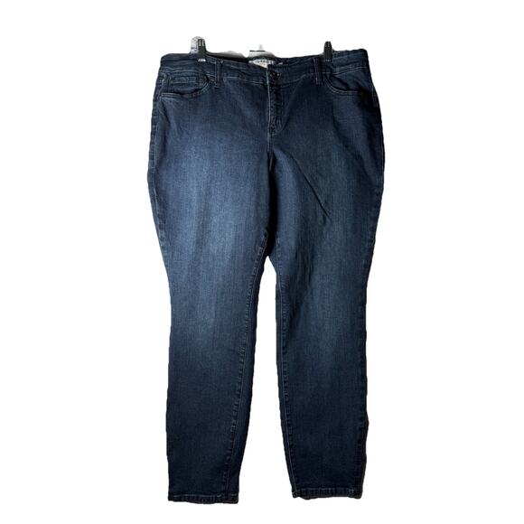 Torrid Denim Jeans Women’s 20 Mid Rise Stretch Skinny Dark Wash Plus Size - Picture 1 of 8